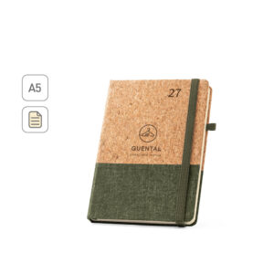 Agenda A5 em Cortiça e Linho Personalizada AL66199
