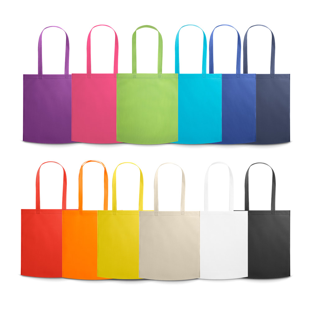 Sacola Non-Woven 80 g/m² Termo-Selada com Alças de 75 cm: AL92839