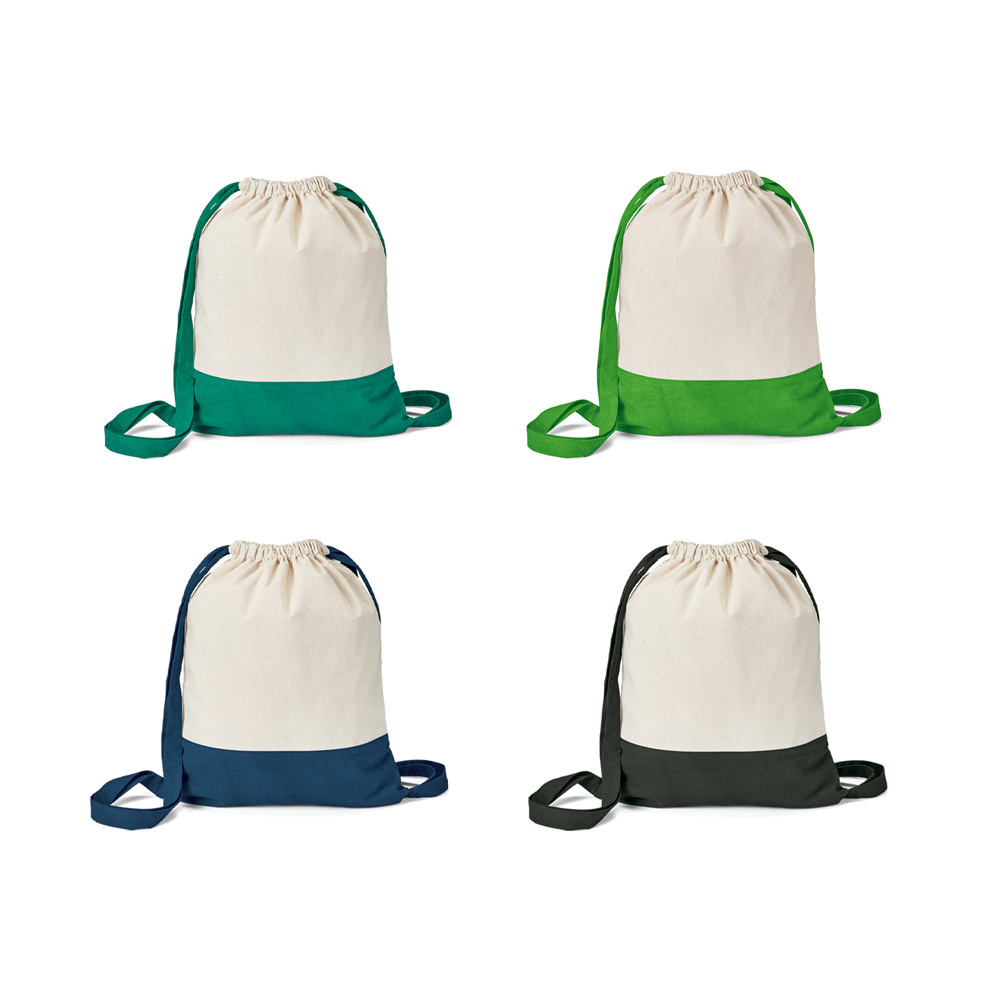 Sacola Tipo Mochila 100% Algodão 180 g/m² Personalizada: AL92913