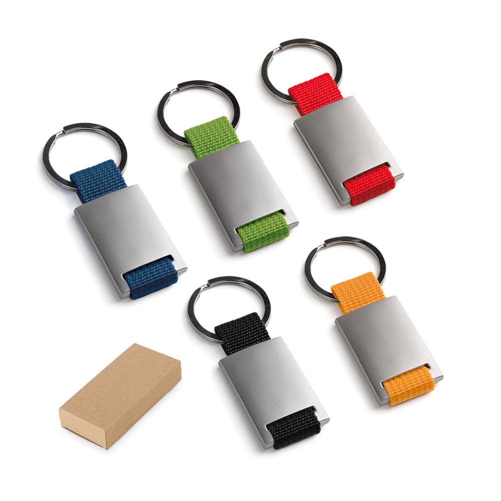 Chaveiro em Metal e Webbing Personalizado: AL93077