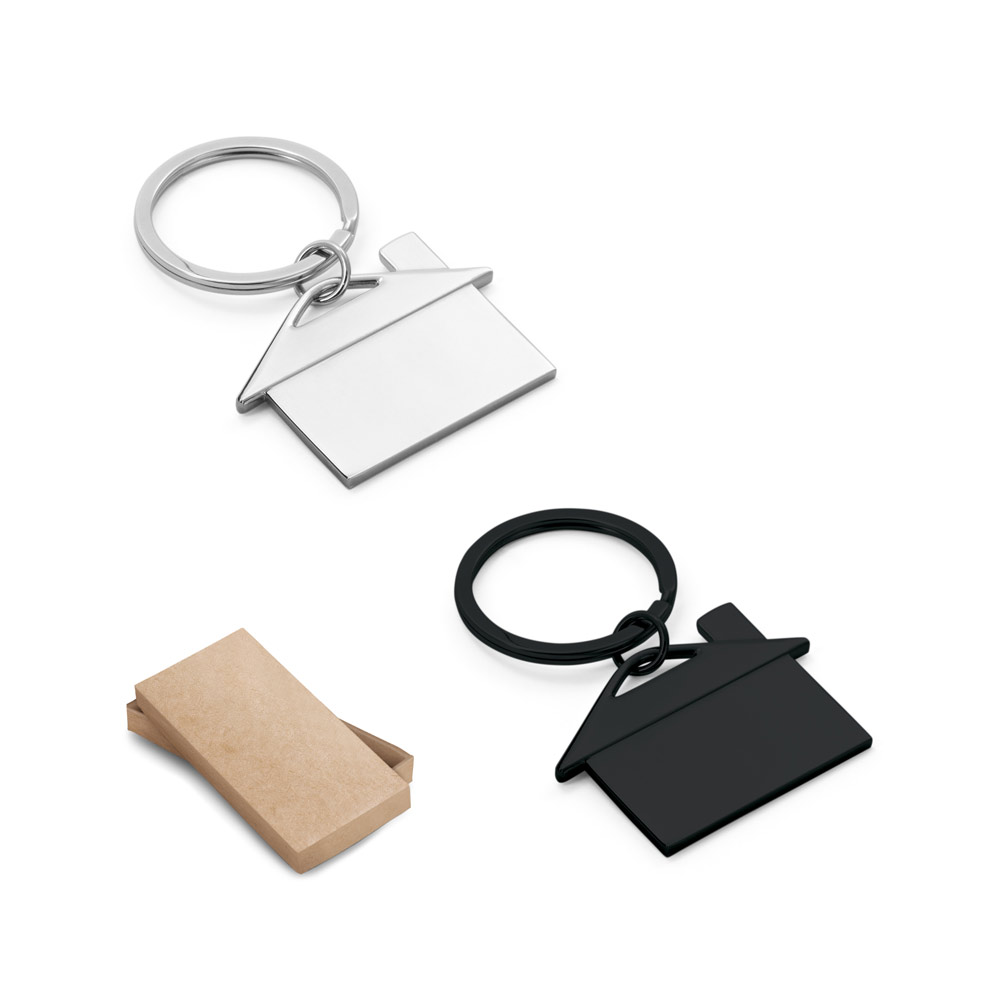 Chaveiro em Metal Formato de Casa Personalizado: AL93084