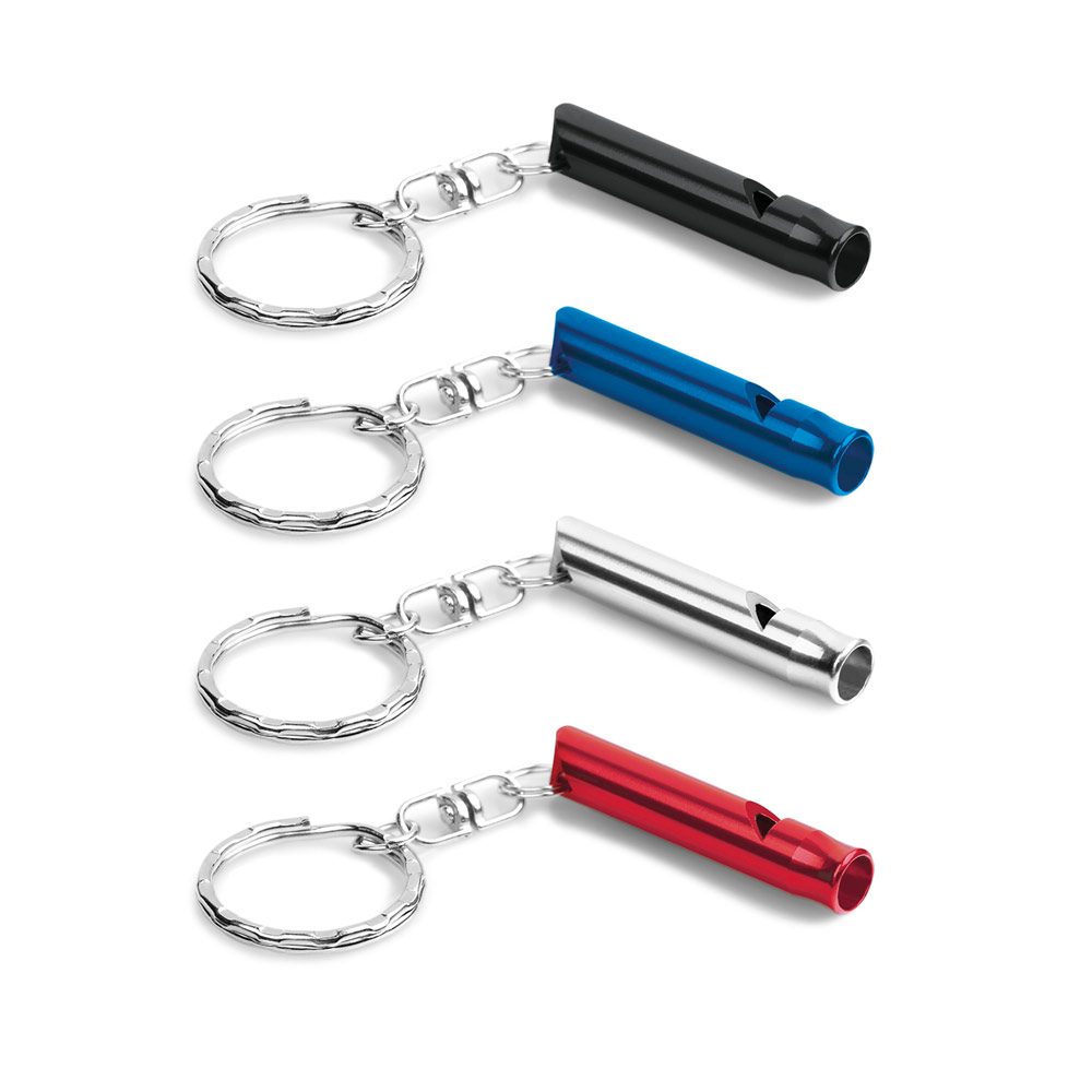 Chaveiro em Metal com Apito Personalizado: AL93398