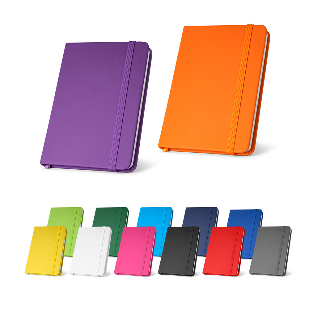 Caderno de Bolso em C. Sintético com Páginas Lisas Personalizado: AL93425