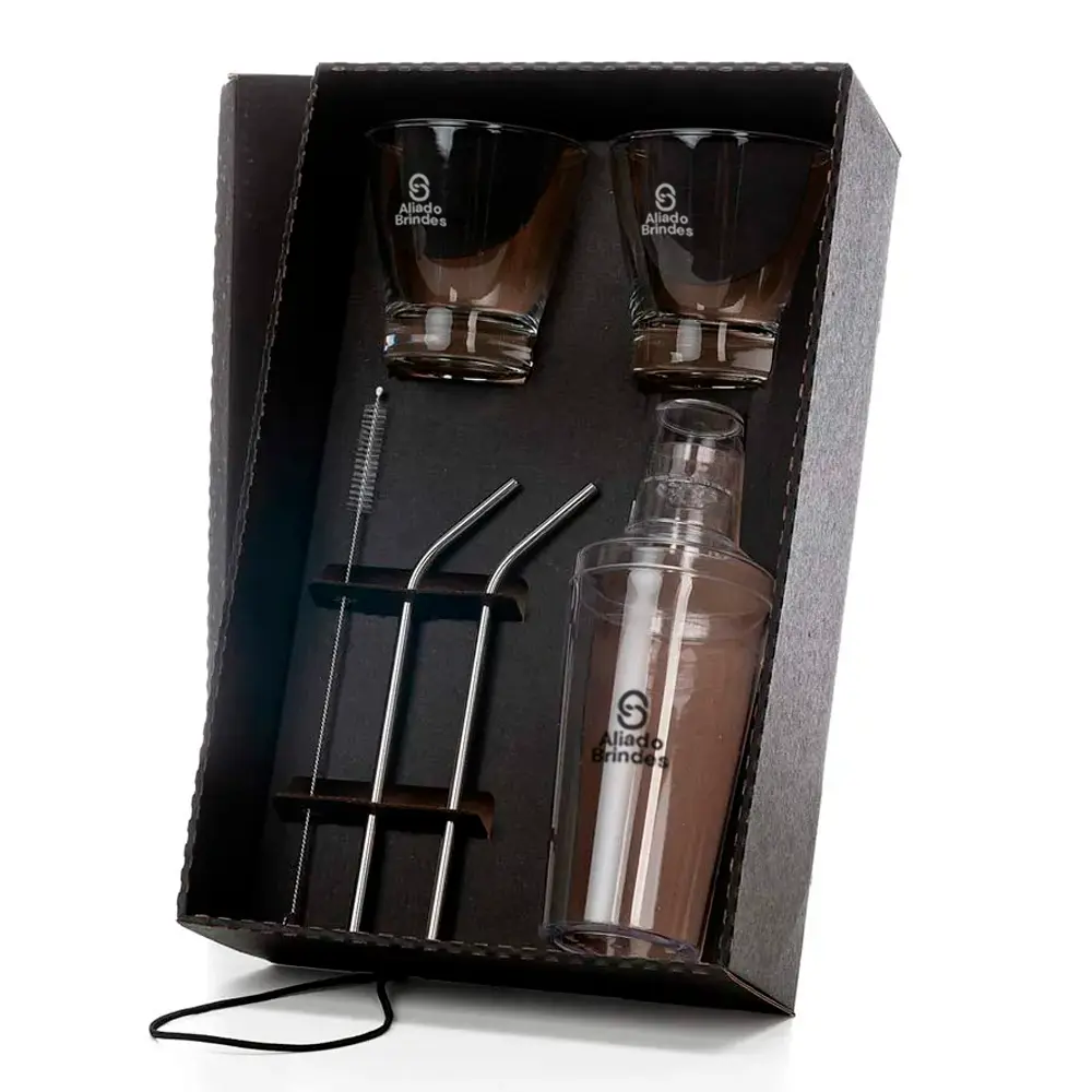 Kit Para Drinks Com Coqueteleira: AL134