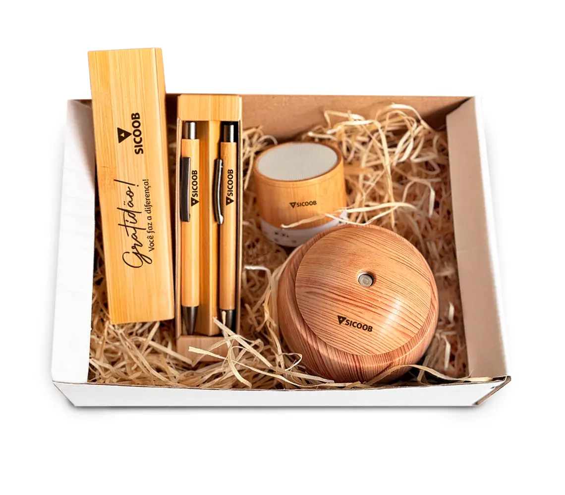 Kit Relax com Caixa de Som e Umidificador : AL140