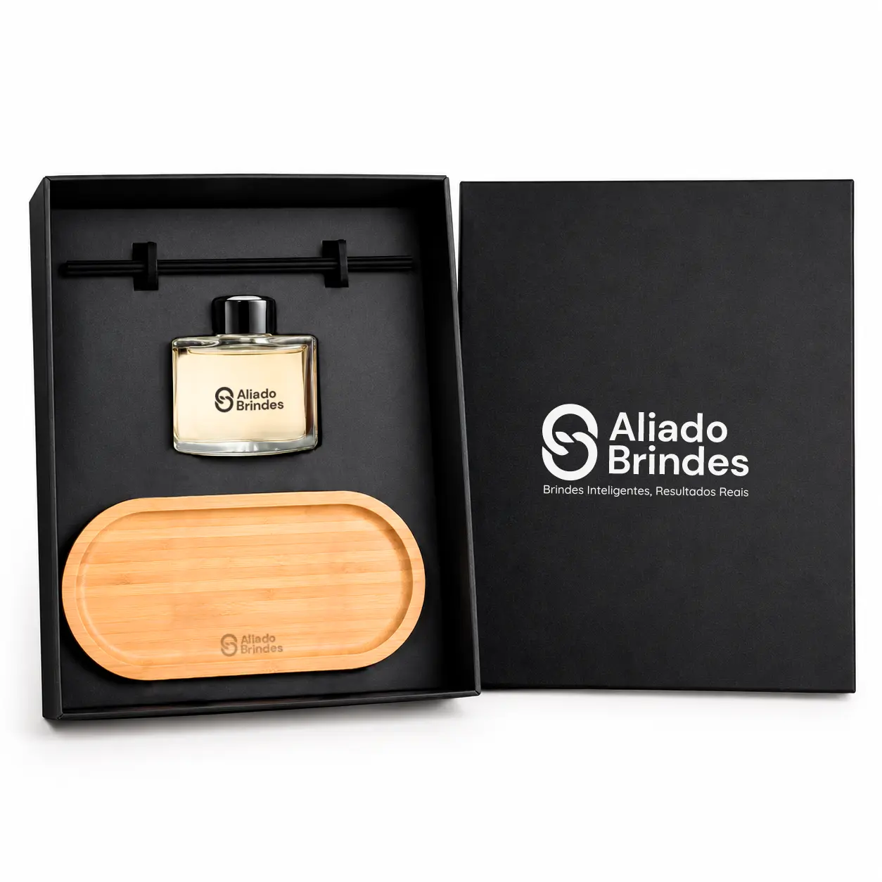 Kit Difusor Personalizado com Bandeja: AL154
