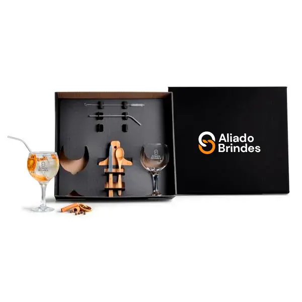 Kit Para Gin Tônica Personalizado — AL121